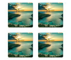 Hanauma Bay on Oahu Coaster Set Of Four