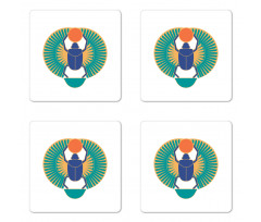 Scarab Holding Sun Coaster Set Of Four