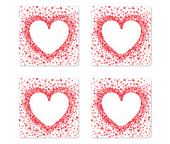 Tiny Hearts Coaster Set Of Four