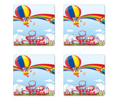 Childish Fun Concept Coaster Set Of Four