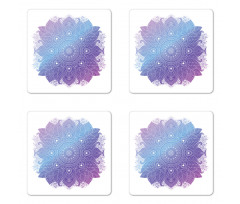 Bohemian Mandala Coaster Set Of Four