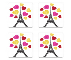 Valentine's Day Layout Coaster Set Of Four