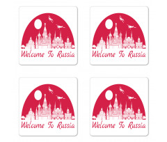 Architecture City Hallmarks Coaster Set Of Four