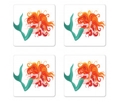 Fairytale Character Coaster Set Of Four