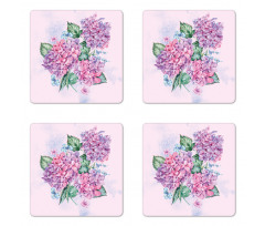 Spring Bouquets Coaster Set Of Four