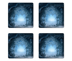 Foggy Palace Coaster Set Of Four