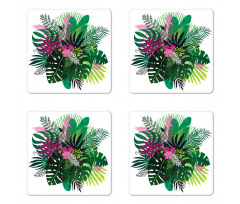 Exotic Bouquet Coaster Set Of Four