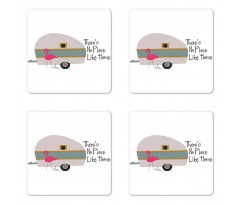 There's No Place Like Home Coaster Set Of Four