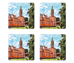 Landmark in St. Petersburgh Coaster Set Of Four