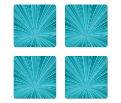 Abstract Vortex Design Coaster Set Of Four