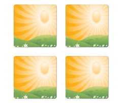 Sunbeam in Summer Coaster Set Of Four