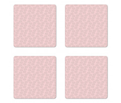 Vintage Boho Shapes Coaster Set Of Four