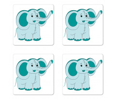 Toy Like Animal Coaster Set Of Four