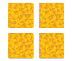 Abstract Mosaic Design Coaster Set Of Four