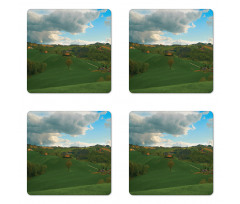 Rural Landscape Coaster Set Of Four