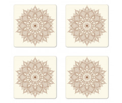 Flower Lace Coaster Set Of Four