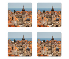 Old City of Dubrovnik Coaster Set Of Four