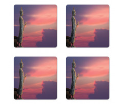 Magical Sunset Scene Coaster Set Of Four