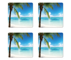 Exotic Beach Shoreline Coaster Set Of Four