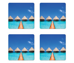 Maldives Clear Waters Coaster Set Of Four