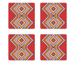 Mosaic American Coaster Set Of Four