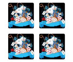 Wonderland Tale Coaster Set Of Four