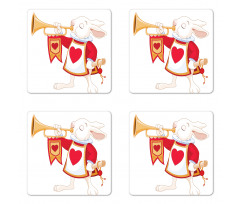 Bunny Fairytale Coaster Set Of Four