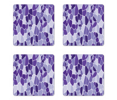 Monochromatic Voronoi Coaster Set Of Four