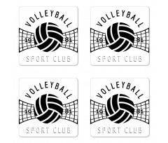 Monotone 1981 Sport Club Coaster Set Of Four