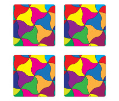 Modern Fragments Coaster Set Of Four