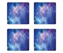 Star Clusters in Space Coaster Set Of Four