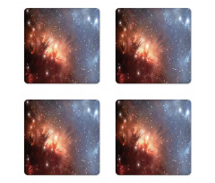 Astronomy Cosmos Space Coaster Set Of Four