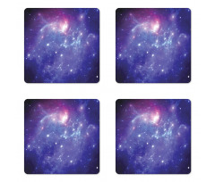 Milky Way Galaxy Stars Coaster Set Of Four