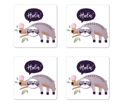 Hola Ice Cream Chilling Coaster Set Of Four