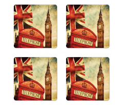 Big Ben England London Coaster Set Of Four