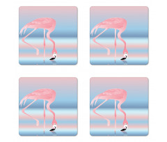 Birds in Love Lake Coaster Set Of Four