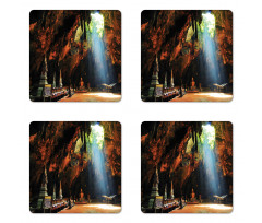 Tham Khao Luang Cave Coaster Set Of Four