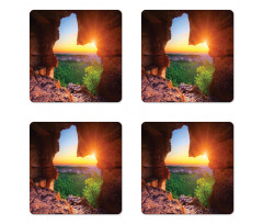 Canyon at Sunset Time Coaster Set Of Four