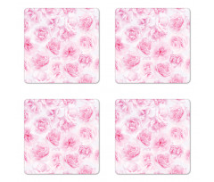 Floral Garden Victorian Coaster Set Of Four