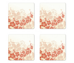 Hawaii Flowers Tropical Coaster Set Of Four