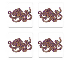 Patterns Coaster Set Of Four