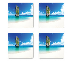 Exotic Coastline Coaster Set Of Four