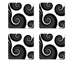 Huge Tentacles Art Print Coaster Set Of Four