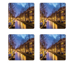 City Canals West Side Coaster Set Of Four