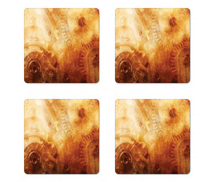 Retro Historical Coaster Set Of Four