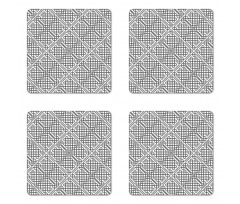 Medieval Irish Square Coaster Set Of Four