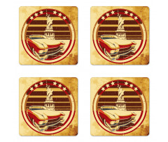 American Coaster Set Of Four