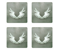 Coat of Arms Wings Coaster Set Of Four