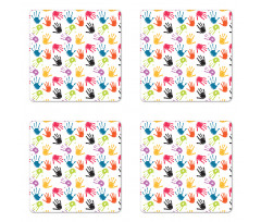 Colorful Children Coaster Set Of Four