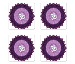 Letter Chakra Coaster Set Of Four